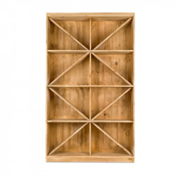 Wine rack 300 bottles capacity, solid wood