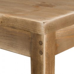 Banc L129, bois massif TRADIS Bois Vieilli