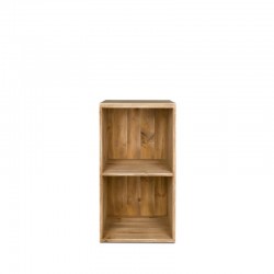 Comptoir 2 compartiments, bois massif TRADIS Bois Vieilli