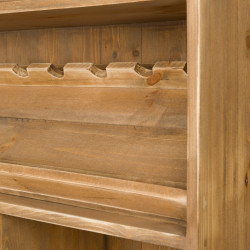 Wine rack H150, solid wood