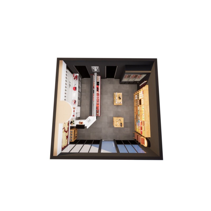 Agencement commerce superficie 29m² max Agencement commerce superficie 29m² max