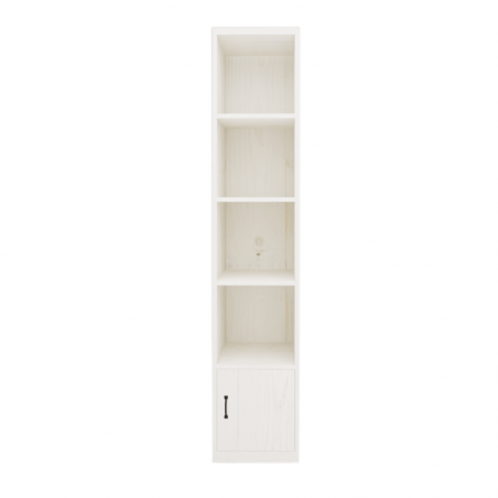 Etagère colonne 4 casiers, Bois massif