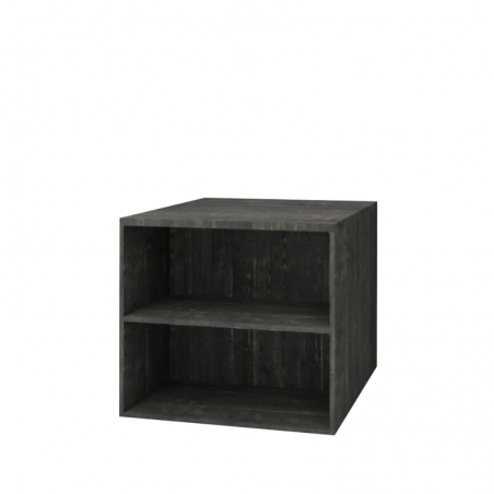 Comptoir 2 niveaux norme PMR en bois massif