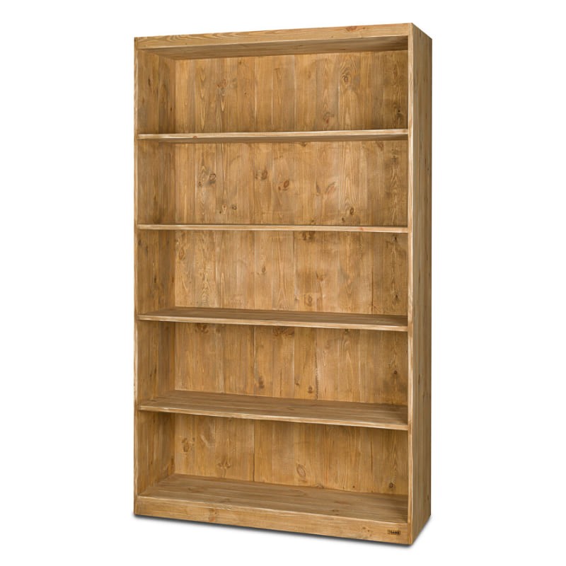 5-tier shelf unit L119 cm, solid wood | TRADIS 5-tier shelf unit L119 cm, solid wood | TRADIS