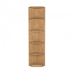 5-tier corner display rack, W39, Solid wood | TRADIS