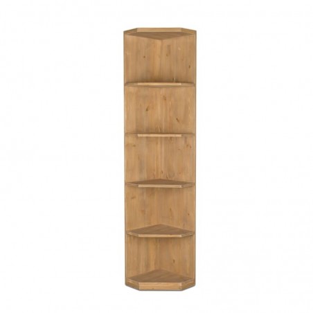 5-tier corner display rack, W39, Solid wood | TRADIS