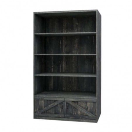Étagère 4 niveaux L119 cm, bois massif