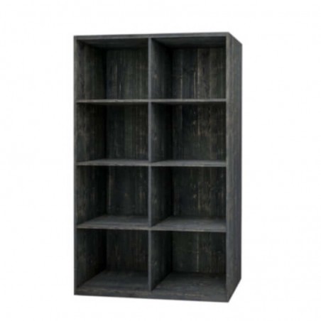 Etagère à magnum de vin, 8 casiers, bois massif