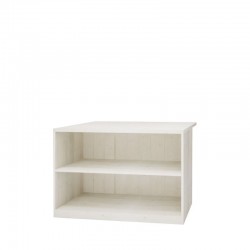 Comptoir d'accueil norme PMR L119 bois massif blanc camarillo