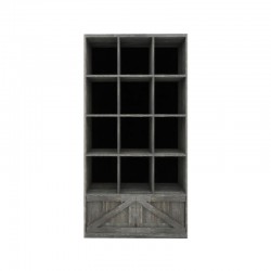 etagere 12 casiers 99 cm noir charbonneux