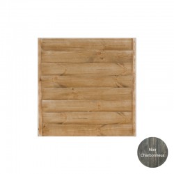 Plateau de table carré L80 cm, bois massif