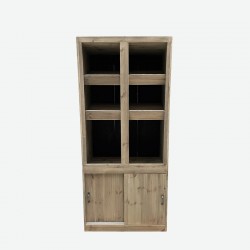Bakery shelving unit with compartments, second-hand furniture