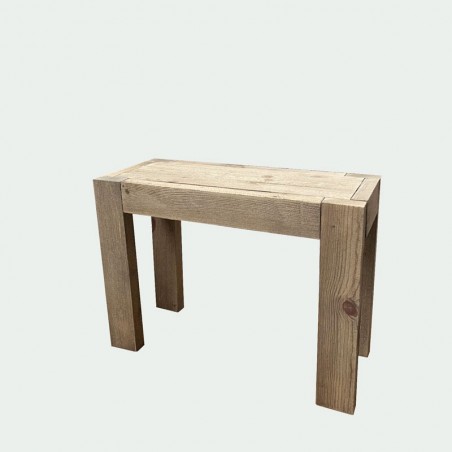 Table basse Gris de Payne en bois massif, meuble d'occasion