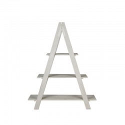 Display ladder shelf, solid wood, second-hand furniture