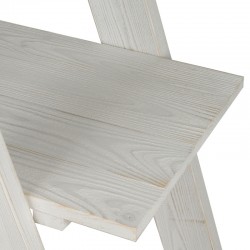 Présentoir échelle en bois massif, meuble d'occasion | TRADIS