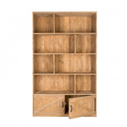 Étagère en bois massif 8 casiers | TRADIS