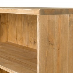 Comptoir bas H80 cm, bois massif zoom