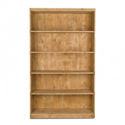 5-tier shelf unit L119 cm, solid wood | TRADIS