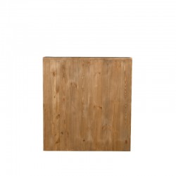 Comptoir d'accueil client, bois massif