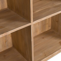 Magnum bottle dedicated shelf unit, 8 compartments, solid wood | Tradis