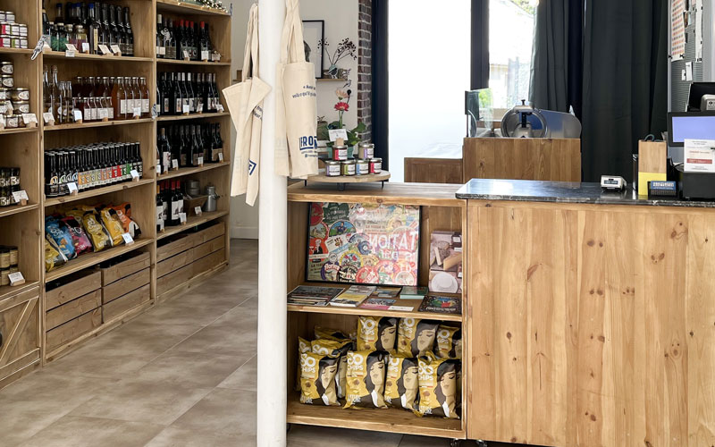 comptoir accueil commerce