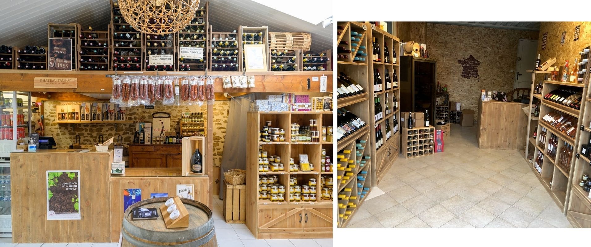 double comptoir accueil