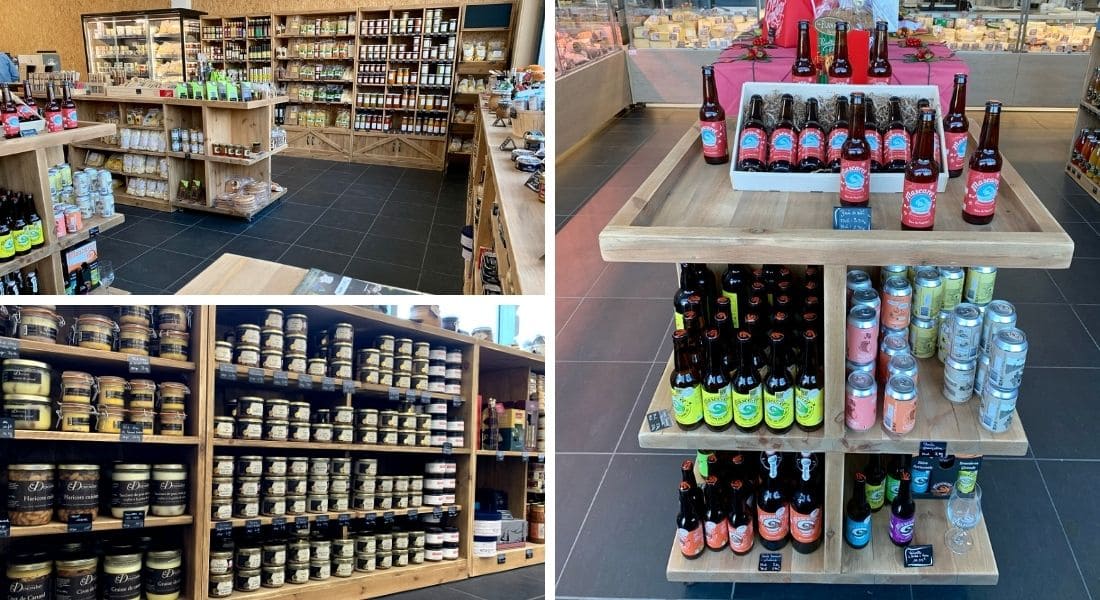 triple presentoir fromagerie du pays savinois
