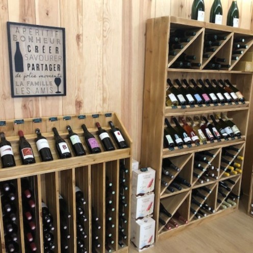 Agencement de la cave les Vins d'Adeline - Carrousel 1