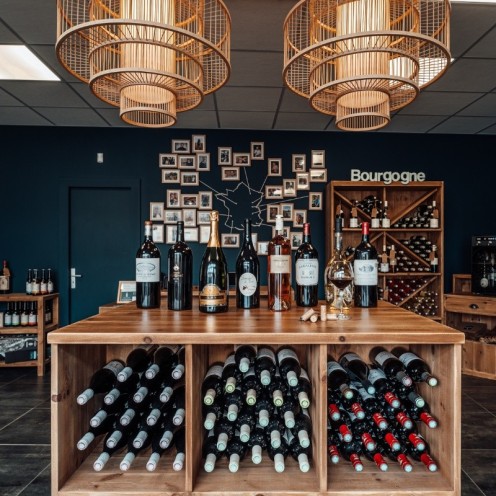 Layout of the new wine cellar L'amour du Vin - Carrousel 1
