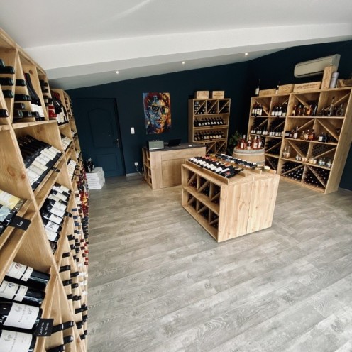 Layout of the wine cellar La Cave de Chaz - Carrousel 3