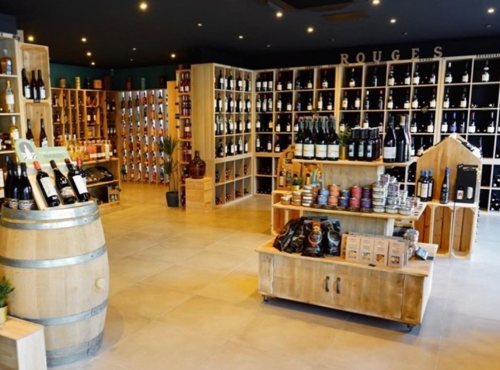 Layout of the wine cellar Cave 45